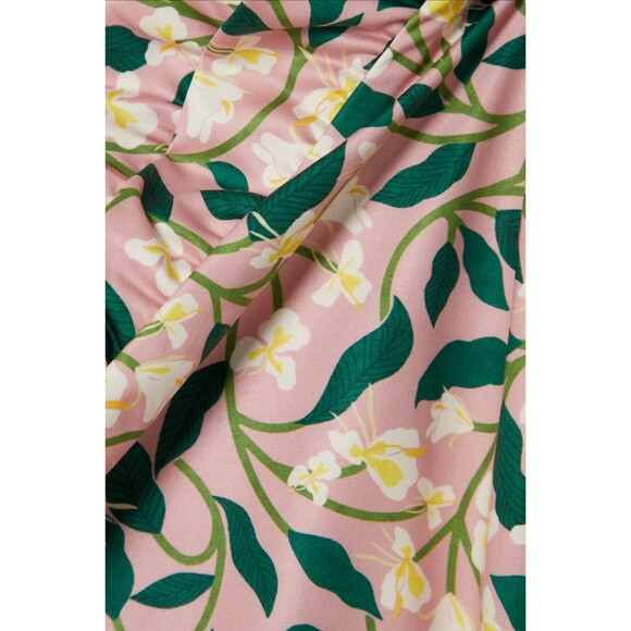 Agua By Agua Bendita Alegria Jengibre Dos Gardenias Rosa Bikini Bottom XL Floral - Picture 8 of 8